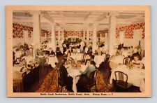 Postcard Battle Creek Sanitarium Michigan Dining Room 1944 Cancel picture