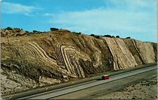 San Andreas Fault Antelope Valley Highway 14 California Chrome Postcard picture
