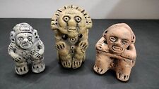 Vintage Myan / Aztec Clay Sculptures ALM.EL FRUTAL Figura T. Guillen #1 picture