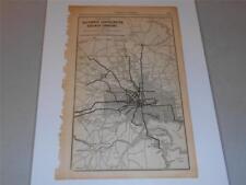 Original Map of the Lines Baltimore Consolidated Railway Company from 1899 picture