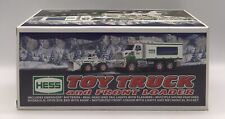 HESS 2008 TOY TRUCK and FRONT LOADER MINT NEW IN BOX picture