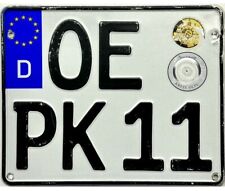 *BARGAIN BIN*  Germany Olpe Rear Square License Plate #PK11 picture