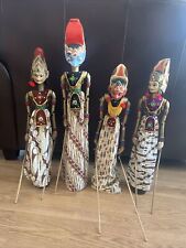 Vtg Wayang Golek Puppet, Jayadrata, King of Sindu, from Java Indonesia and More picture