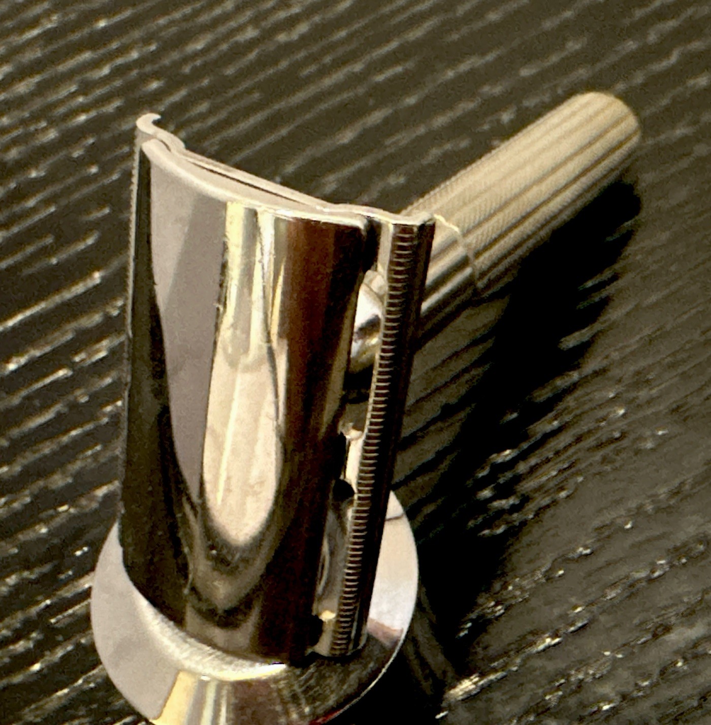 Vintage 1940’s Gillette Fat Handle Tech/Triangular Slots