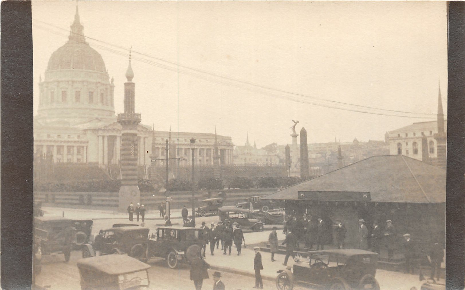 H97/ San Francisco California Postcard RPPC c1910 Shriner\'s Convention 182