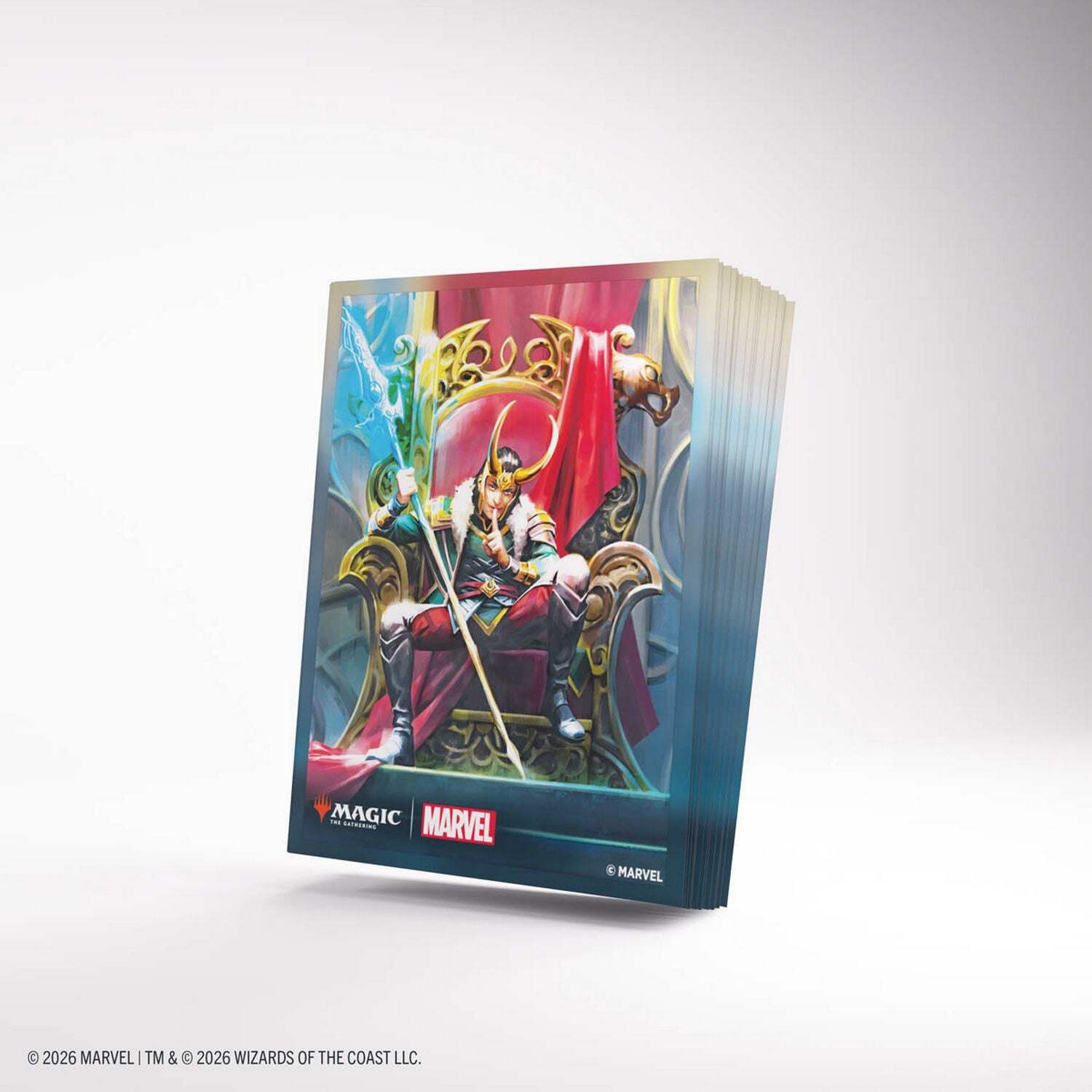 Gamegenic: Magic the Gathering | Marvel Super Heroes Premium Art Sleeves (Loki L