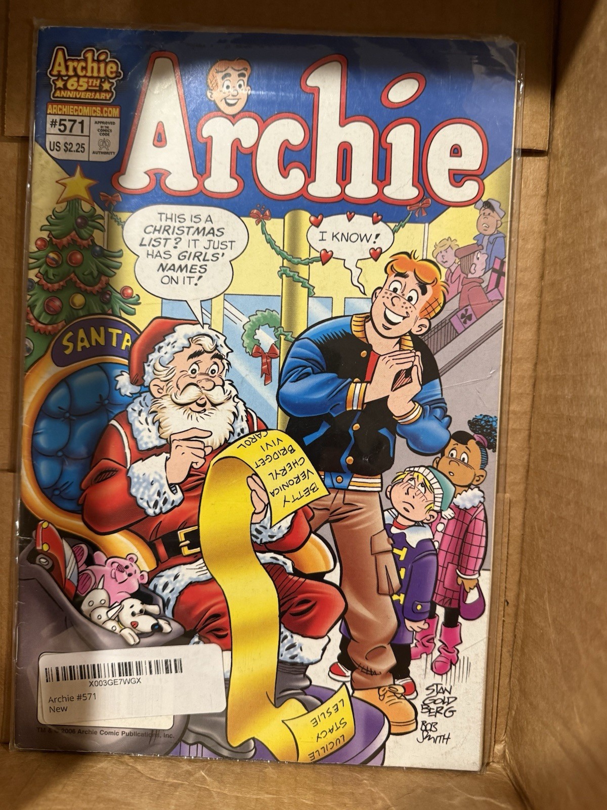 Archie Comics #571 2007 Archie Comics Group Newsstand Higher Grade W319-13