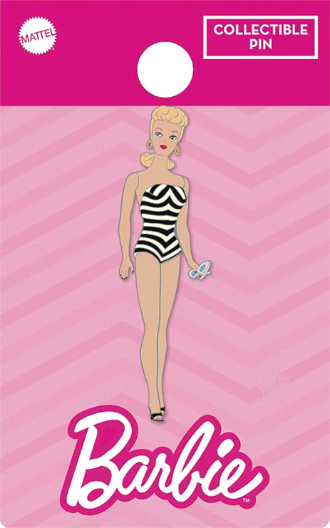 *NEW* Monogram Barbie: Original Barbie Enamel Pin