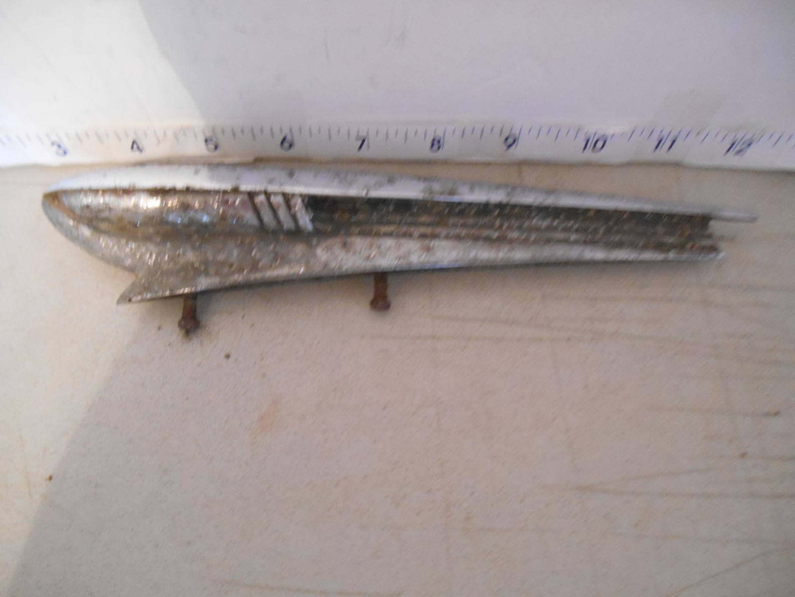 1940s Chevrolet Fleetmaster Hood Ornament OEM 11in