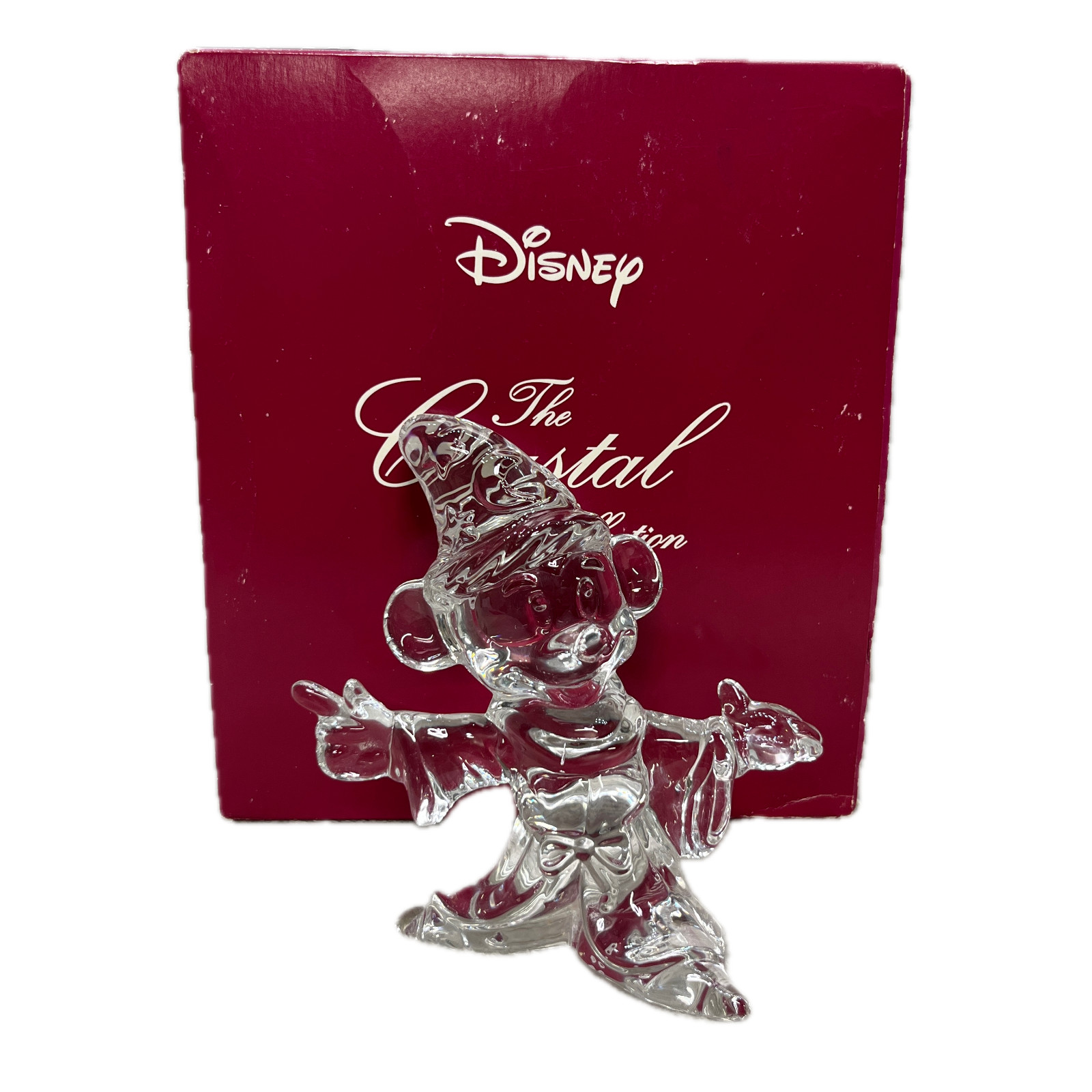 Vtg Rare Disney The Crystal Collection Sorcerer Mickey LE /1800 Germany 4 1/2