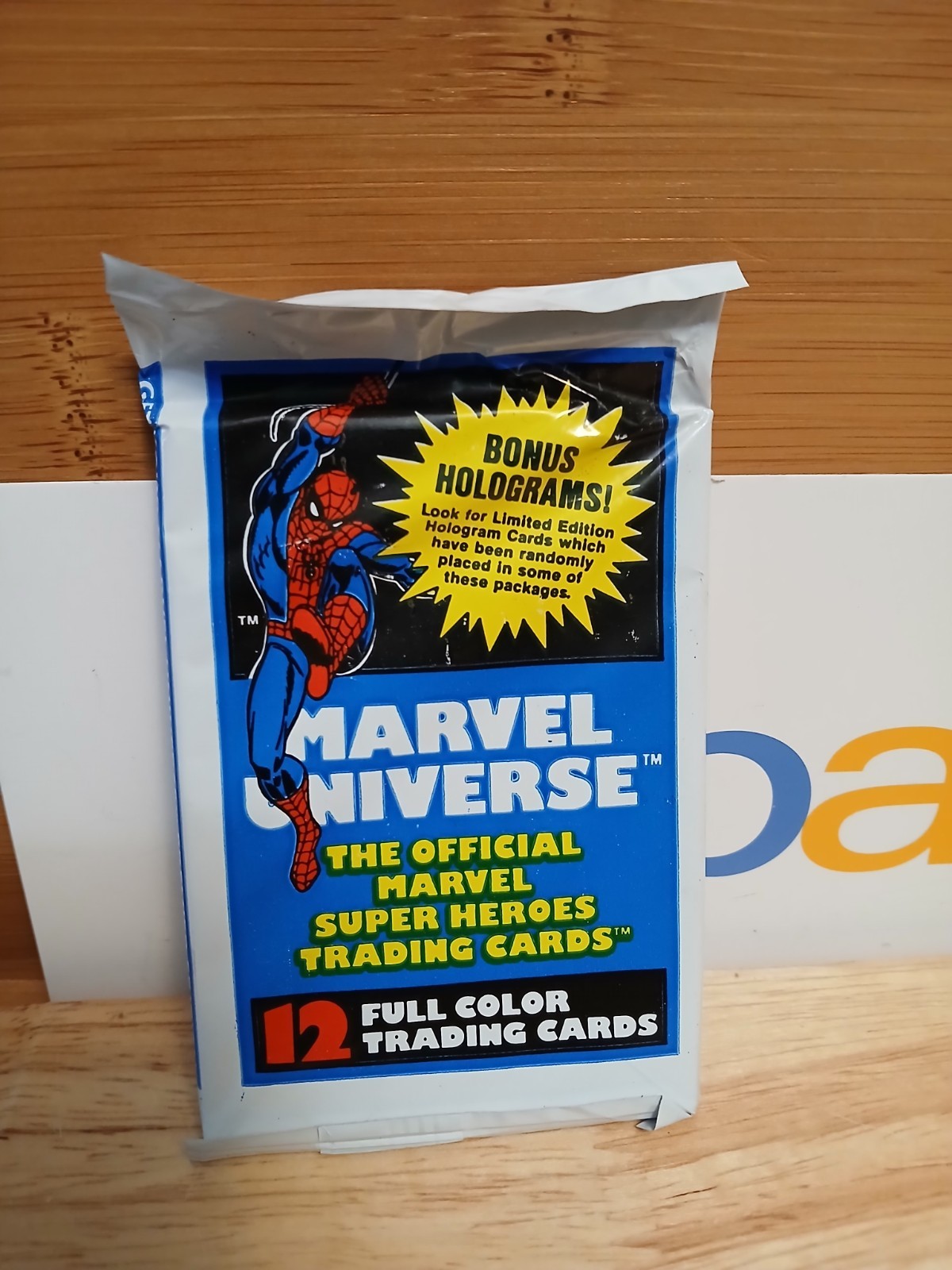 1990 Impel Marvel Universe Series 1 Trading Cards Factory Sealed pack 12 cards