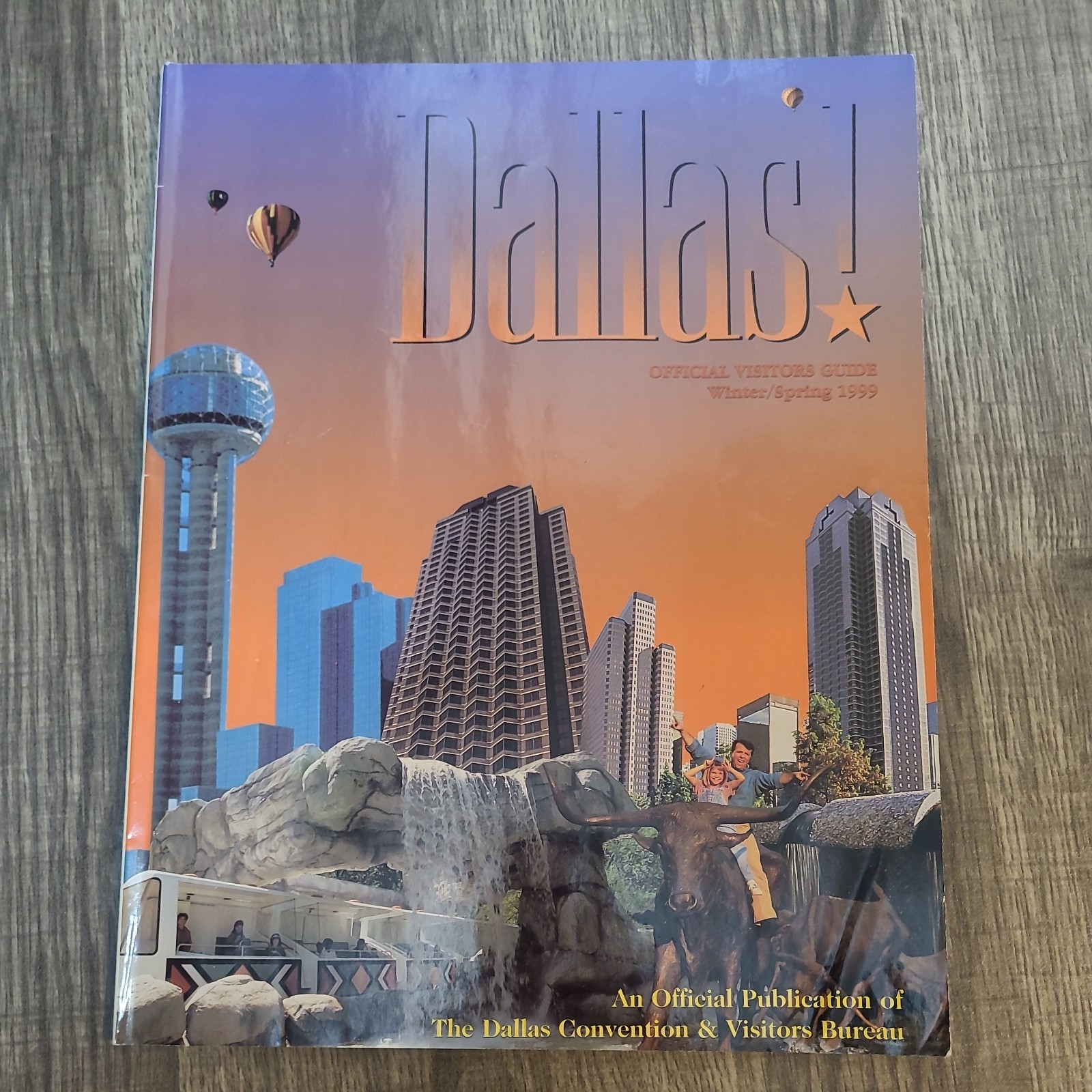 Dallas Official Visitors Guide Winter Spring 1999 Vtg