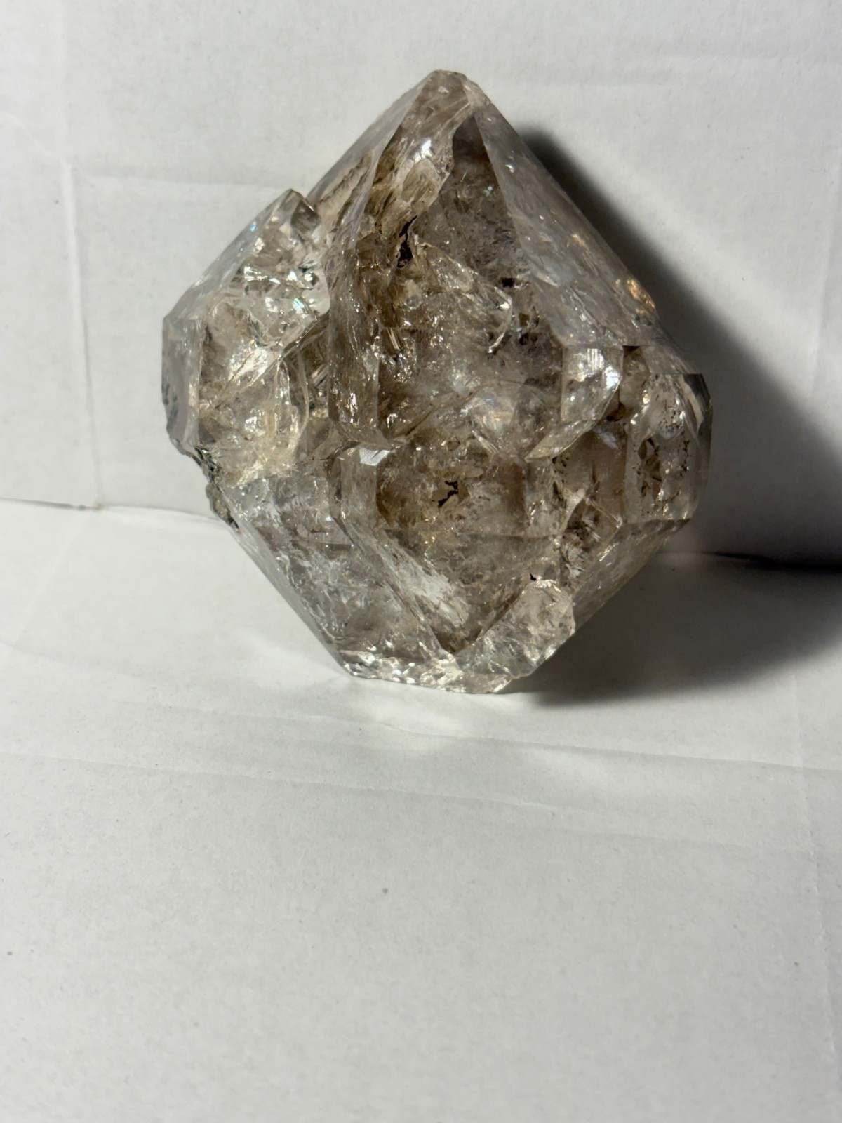 JUMBO NATURAL 1,150carats HERKIMER DIAMOND,QUARTZ CRYSTAL NEWYORK, USA  230grams