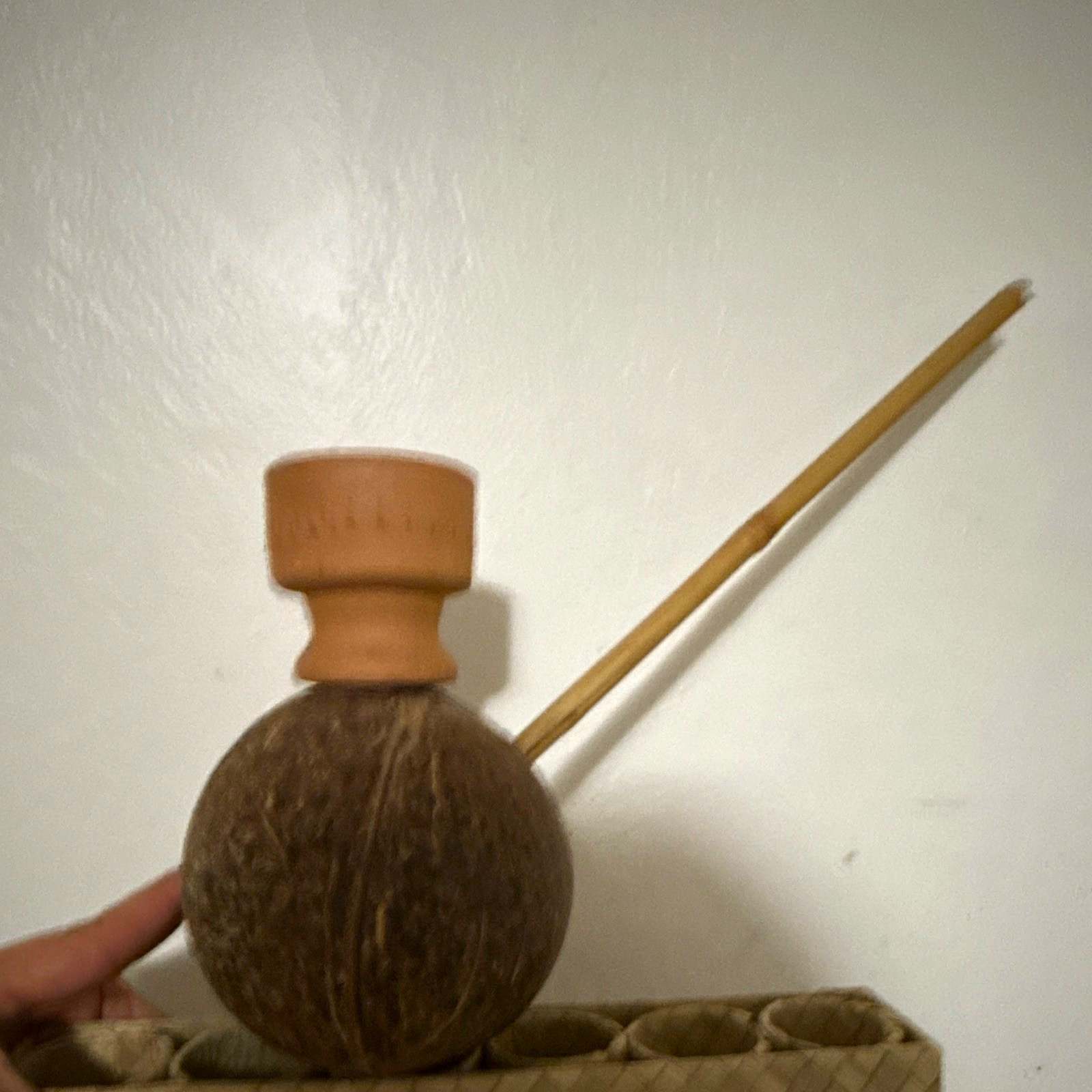 Rastafarian Steam Chalice for steaming herbs, mint, spearmint etc. Handmade