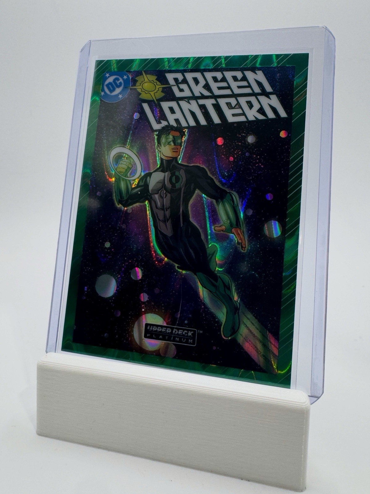 36/50 Green Lantern Cover Variation Green Wave Upper Deck Platinum 2026
