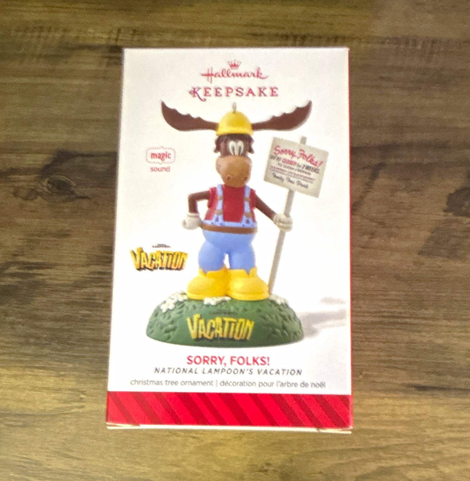 2014 Hallmark Keepsake National Lampoon's Vacation Sorry Folks Magic Ornament