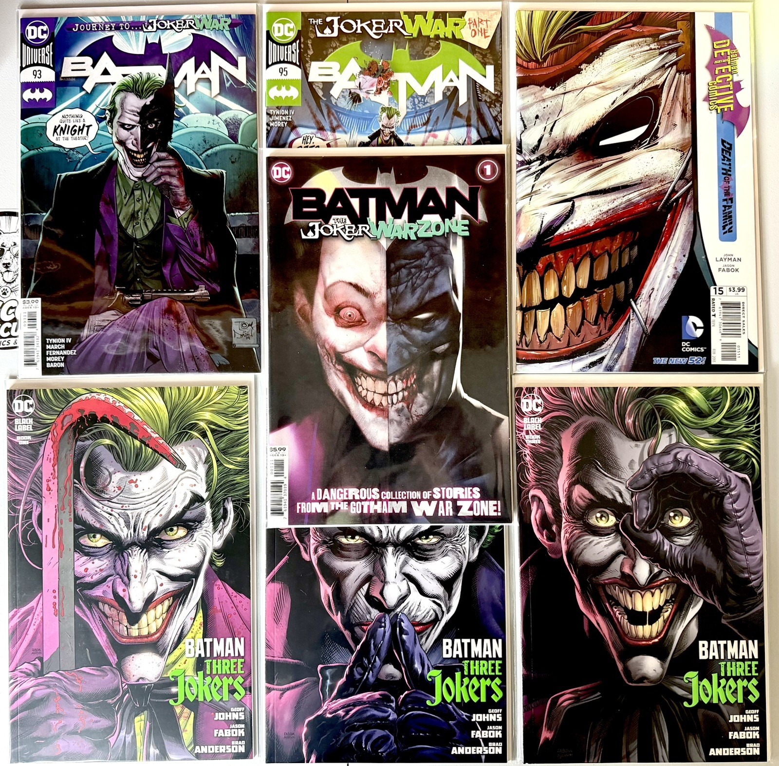 Batman Three Jokers DC Comics Black Label VF NM 