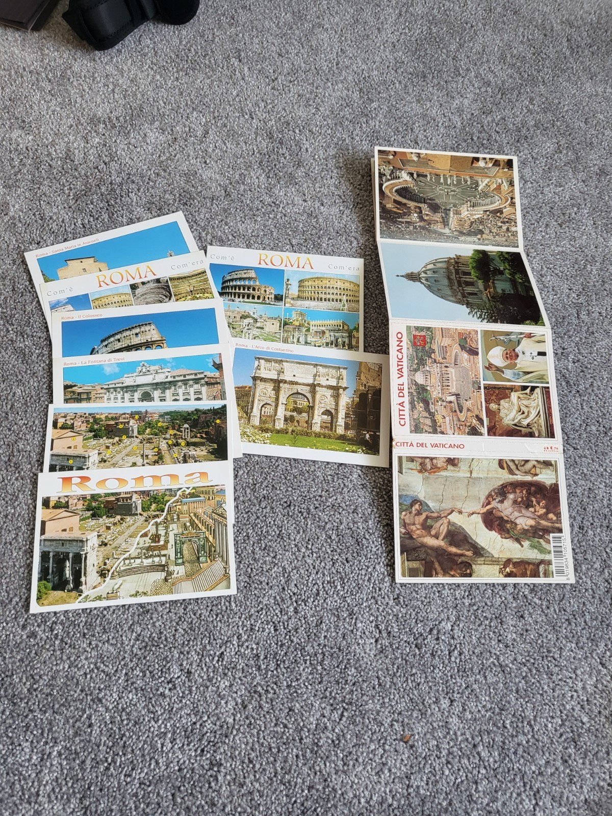 Vintage Vatican & Italy Postcard Lot