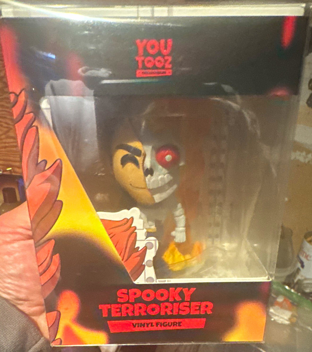 Youtooz Spooky Terroriser Vinyl Figure w/ Protector DanTDM NEW Youtooz Spooky Terroriser Vinyl Figure w/ Protector DanTDM NEW