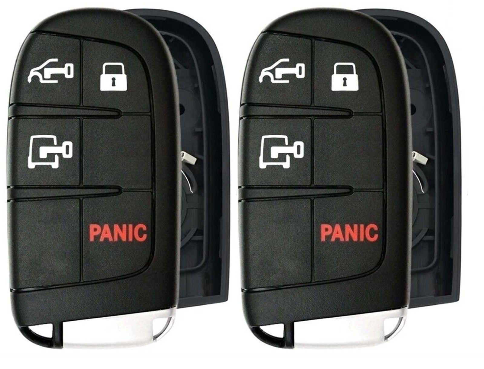 2X New Replacement Keyless Remote Key Fob Shell / CASE Compatible with & fit ...