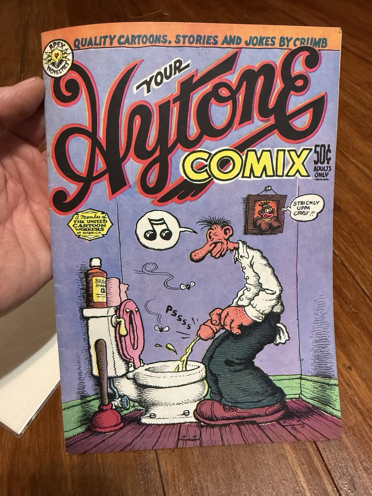 Your HYTONE Comix (1971, R. Crumb) -Underground Comic Book Your HYTONE Comix (1971, R. Crumb) -Underground Comic Book