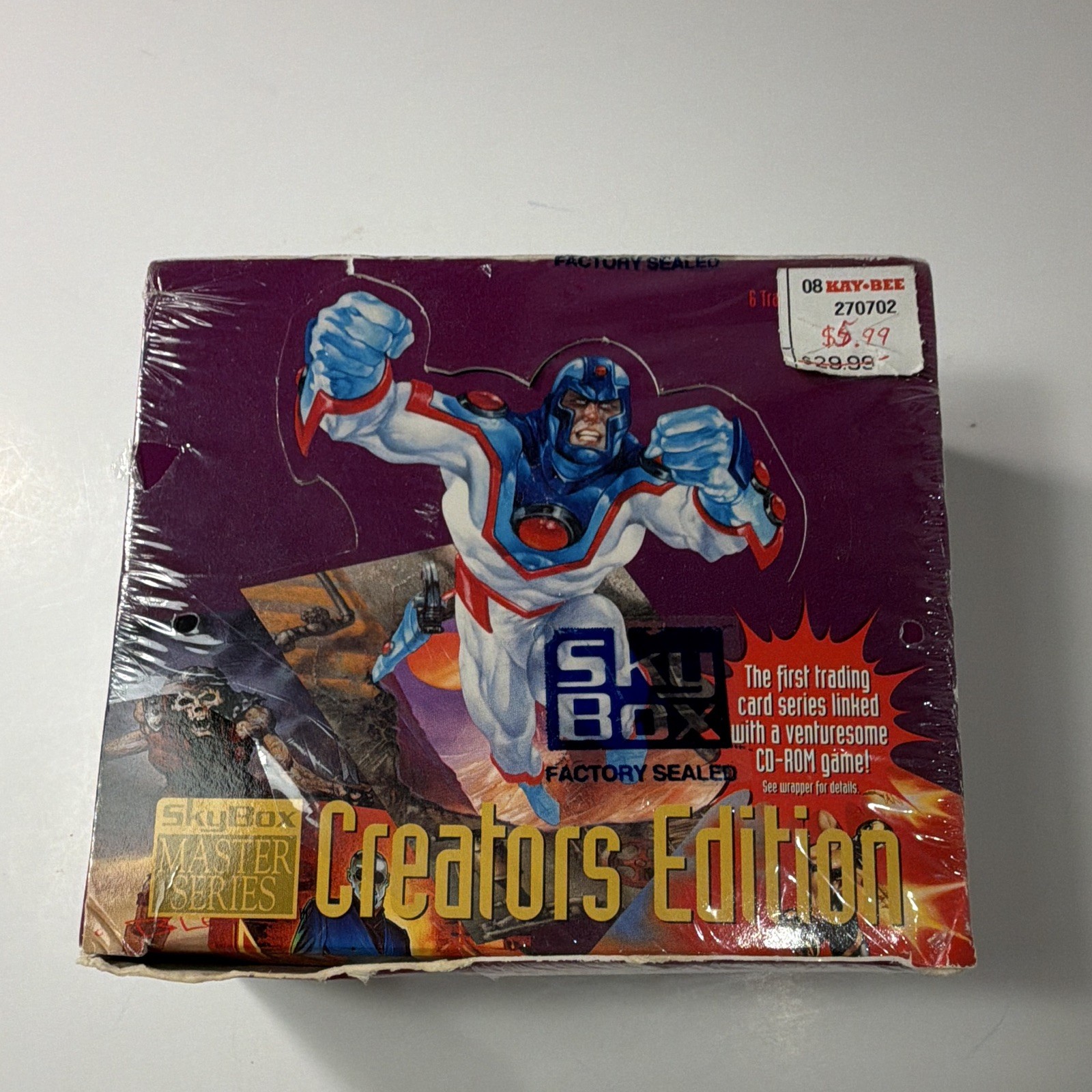SkyBox Master Series Creators Edition Unopened Box Original Factory Wrap Spectra