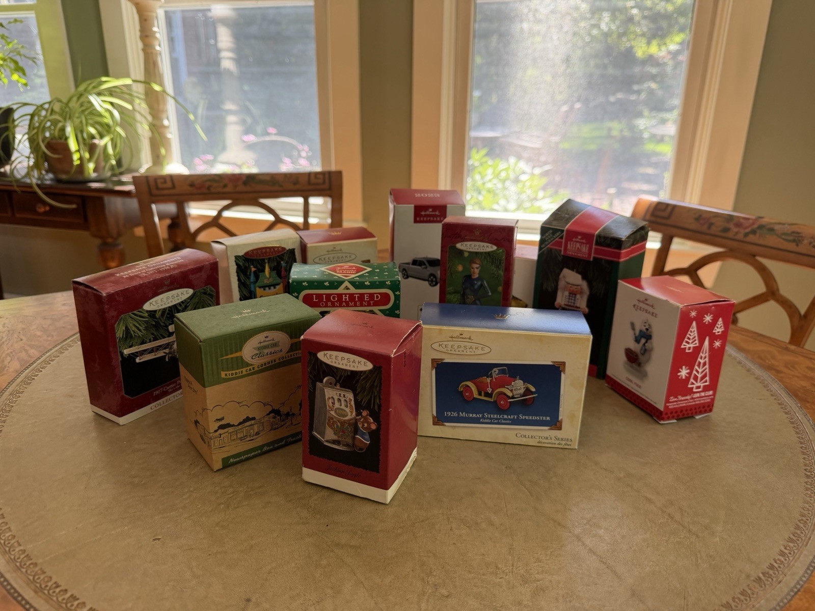 Large lot Hallmark Keepsake Ornaments (12) some new