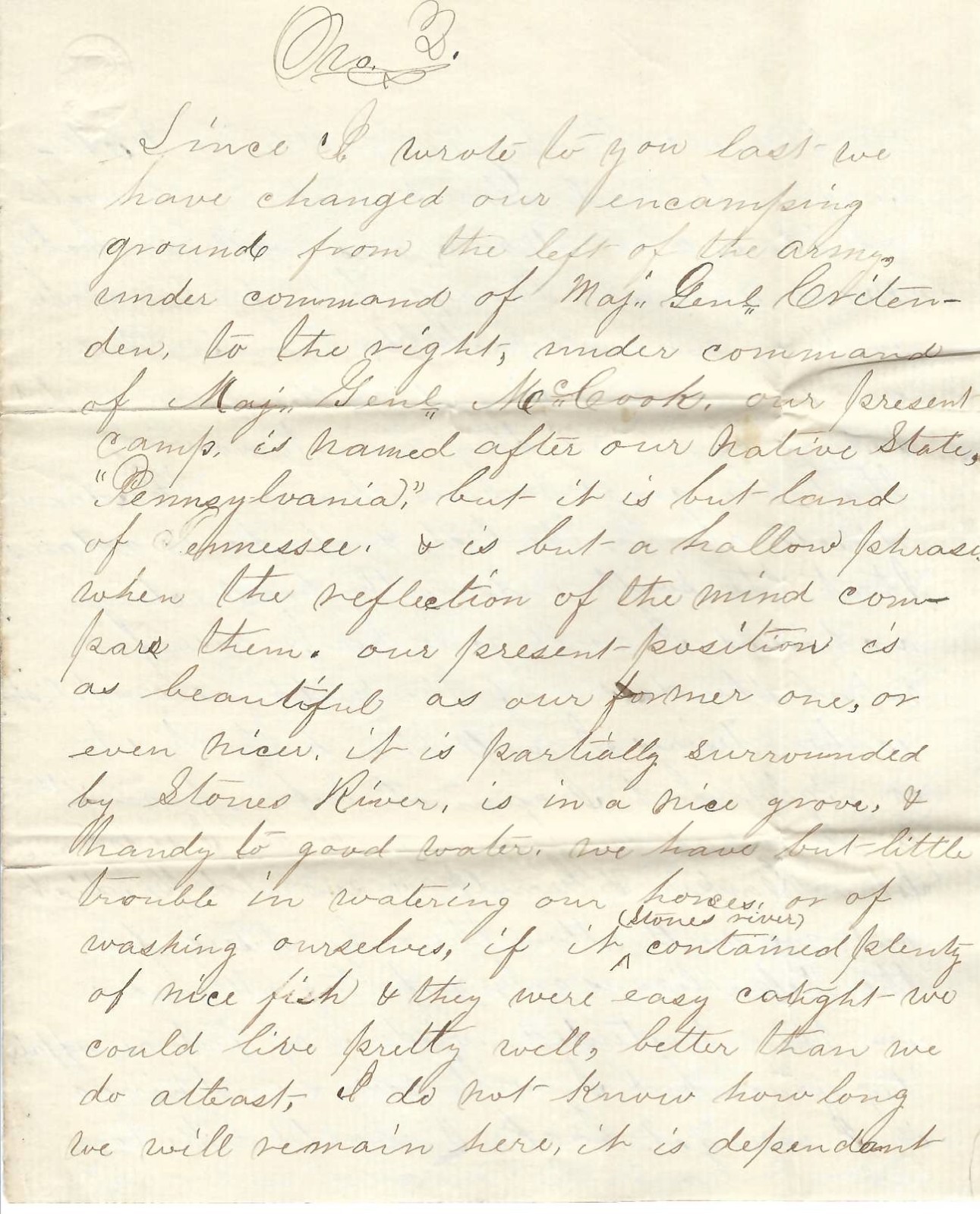 PA Cavalry Soldier Distressed With Abolitionists, Praises Lincoln Critic