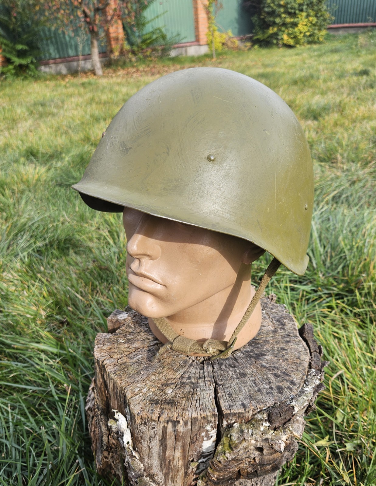 Original Military Helmet SSH 40 Steel WW2  Soviet Army RKKA WWII Size-2 Russian