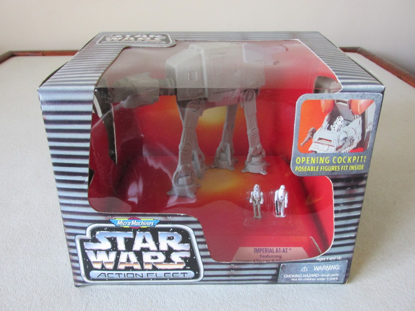 Star Wars Micro Machines Action Fleet Imperial AT-AT Galoob 1995 Sealed Box Star Wars Micro Machines Action Fleet Imperial AT-AT Galoob 1995 Sealed Box
