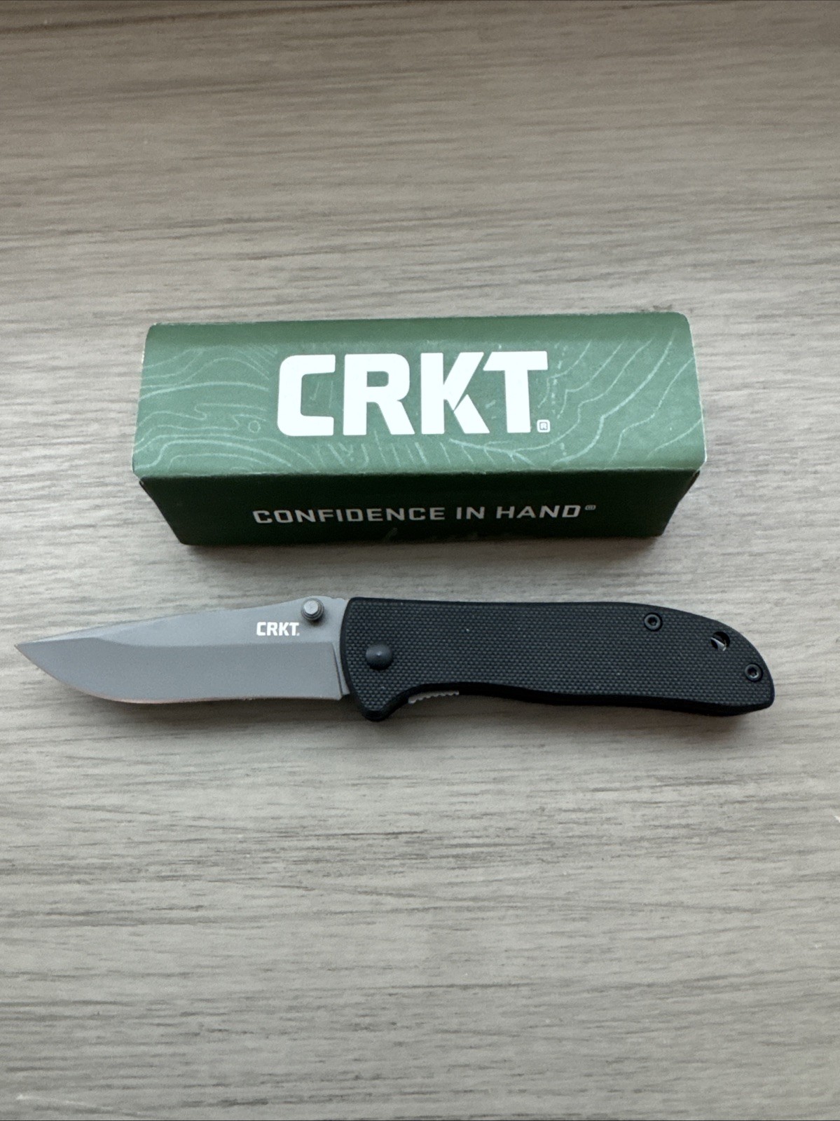 CRKT Drifter 6450S Stainless Steel Frame Lock Pocket Knife *NEW*