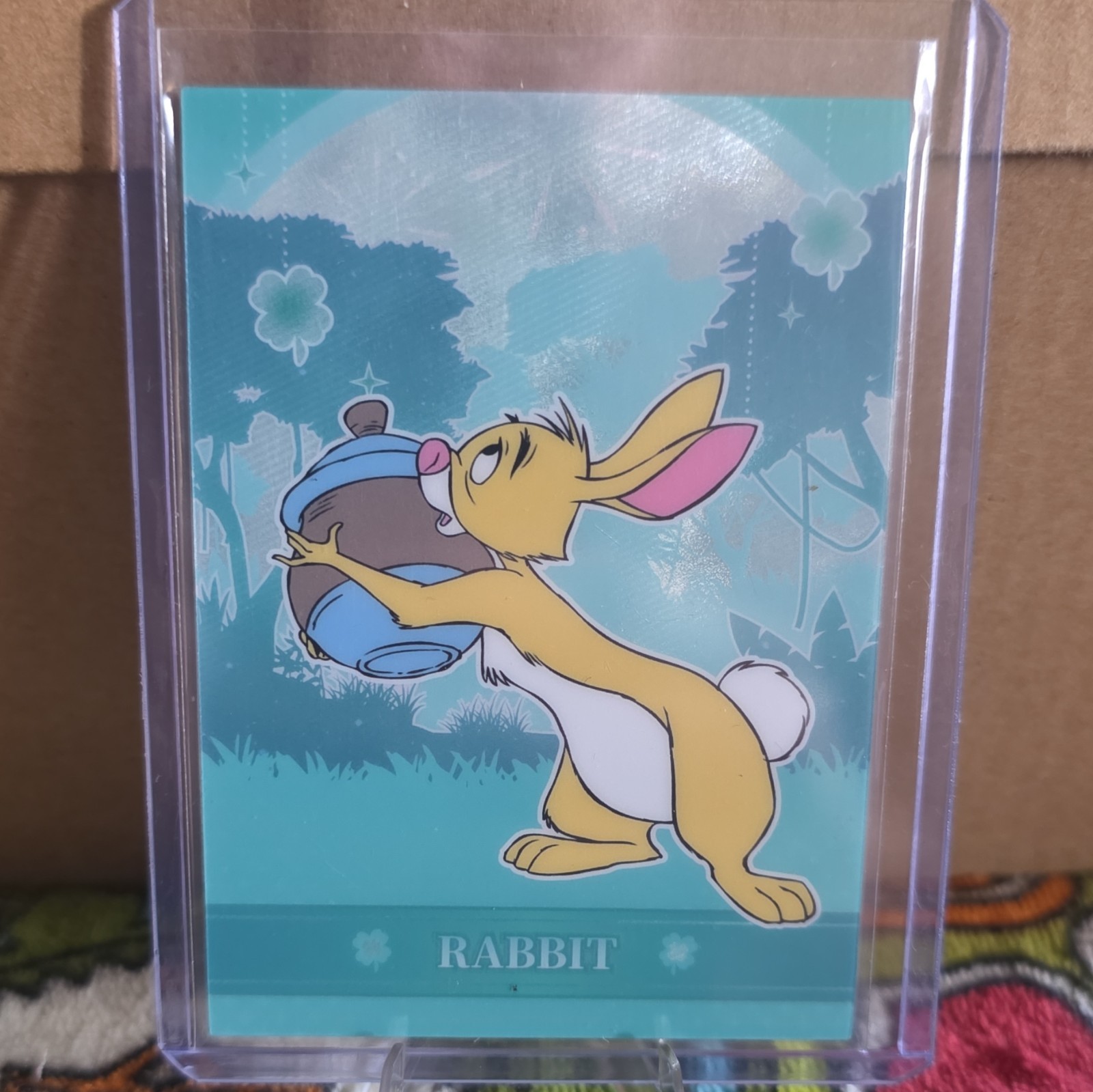 Cenese Disney Winnie the Pooh Rabbit Non-Sport Trading Card 2026 Cyan #56