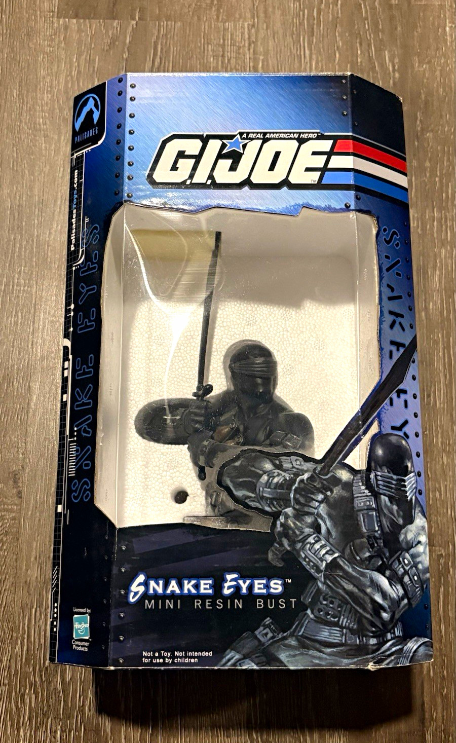 Hasbro G.I. Joe Snake Eyes Mini Resin Bust by Palisades