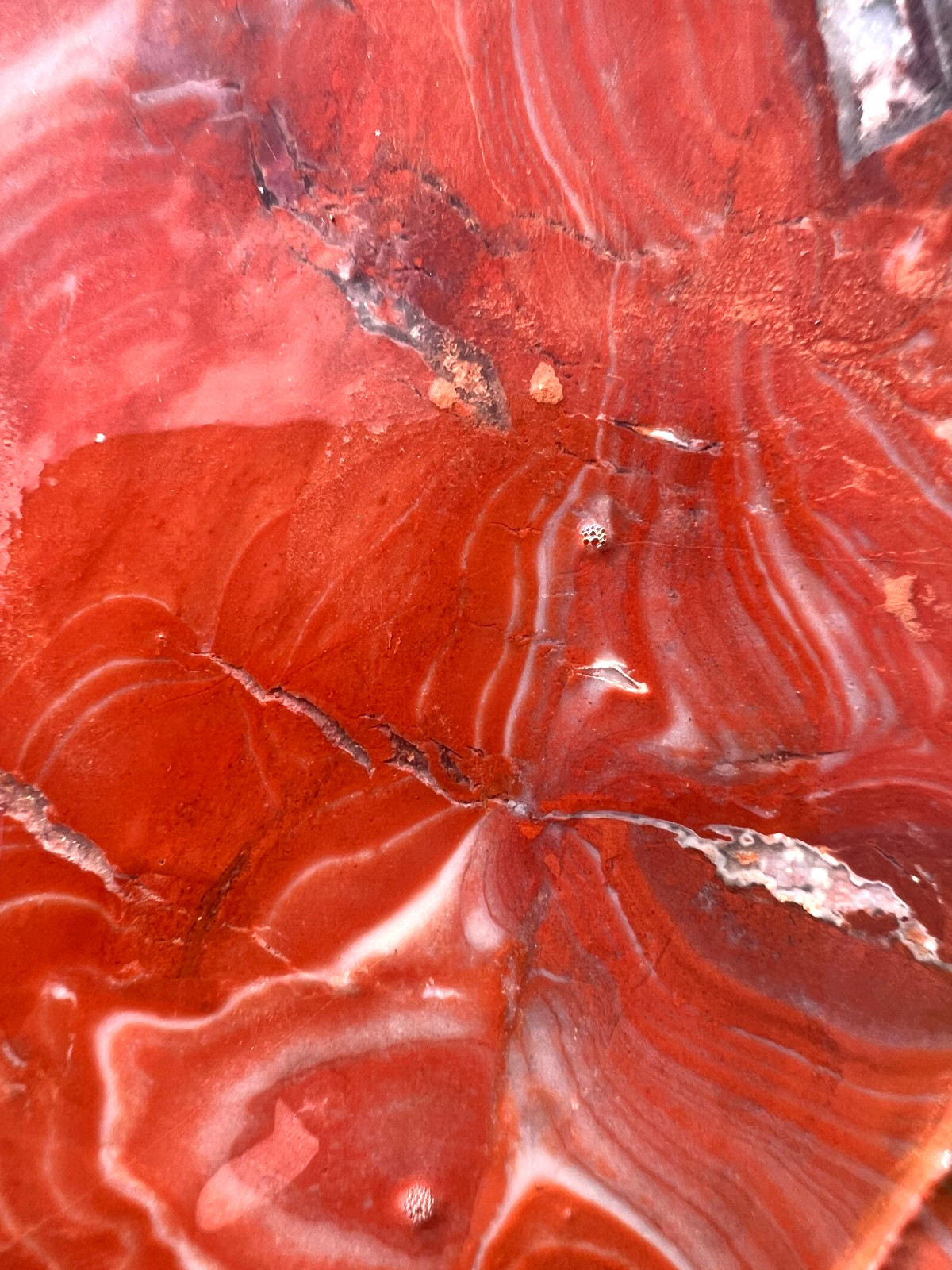 Red Canyon Jasper Slab - ready for polish  - 206g