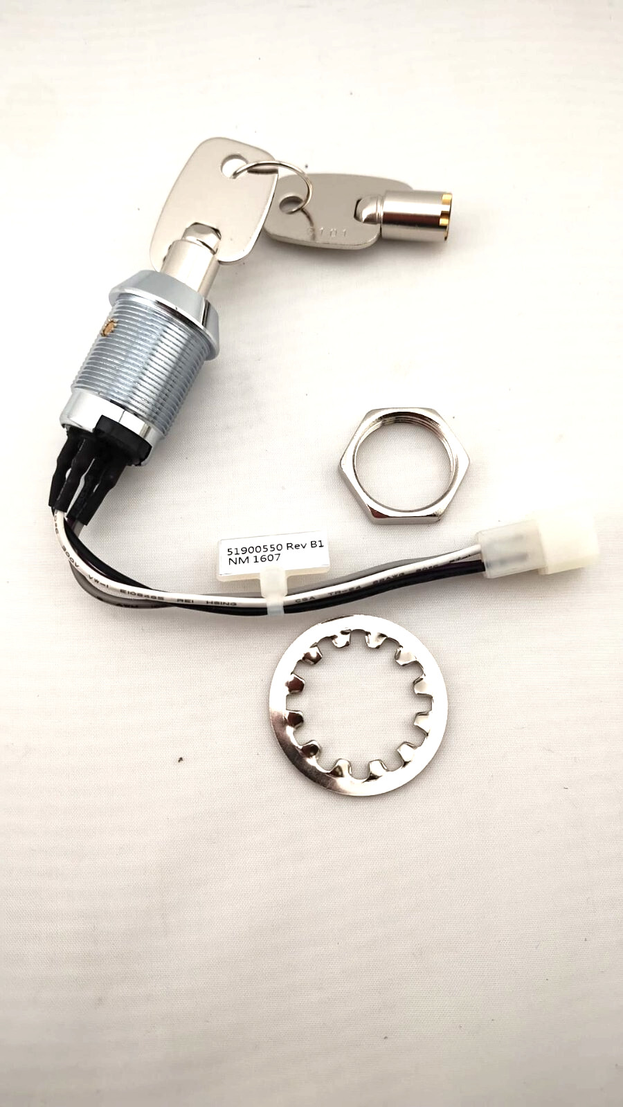 IGT 51900550 SLOT MACH. DOOR BARREL LOCK KEY REPLACEMENT KIT