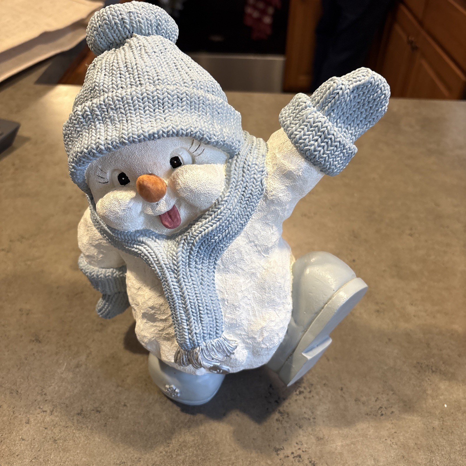 ￼ Rare Vintage Encore Snow Buddies Uncle Flake 11 in #94236 Figurine