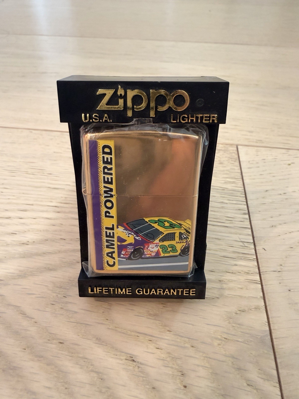 Zippo Joe Camel Race Car Cigarette Lighter Vintage Camel Powered Zippo Joe Camel Race Car Cigarette Lighter Vintage Camel Powered