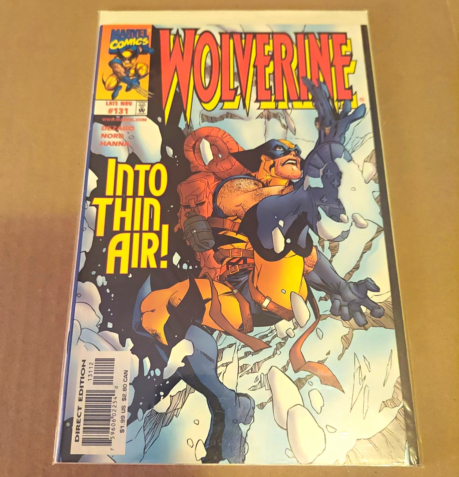Wolverine #131 Direct Ed. 1st& 2nd Print RECALLED ISSUE RARE ETHNIC SLUR ISSUE