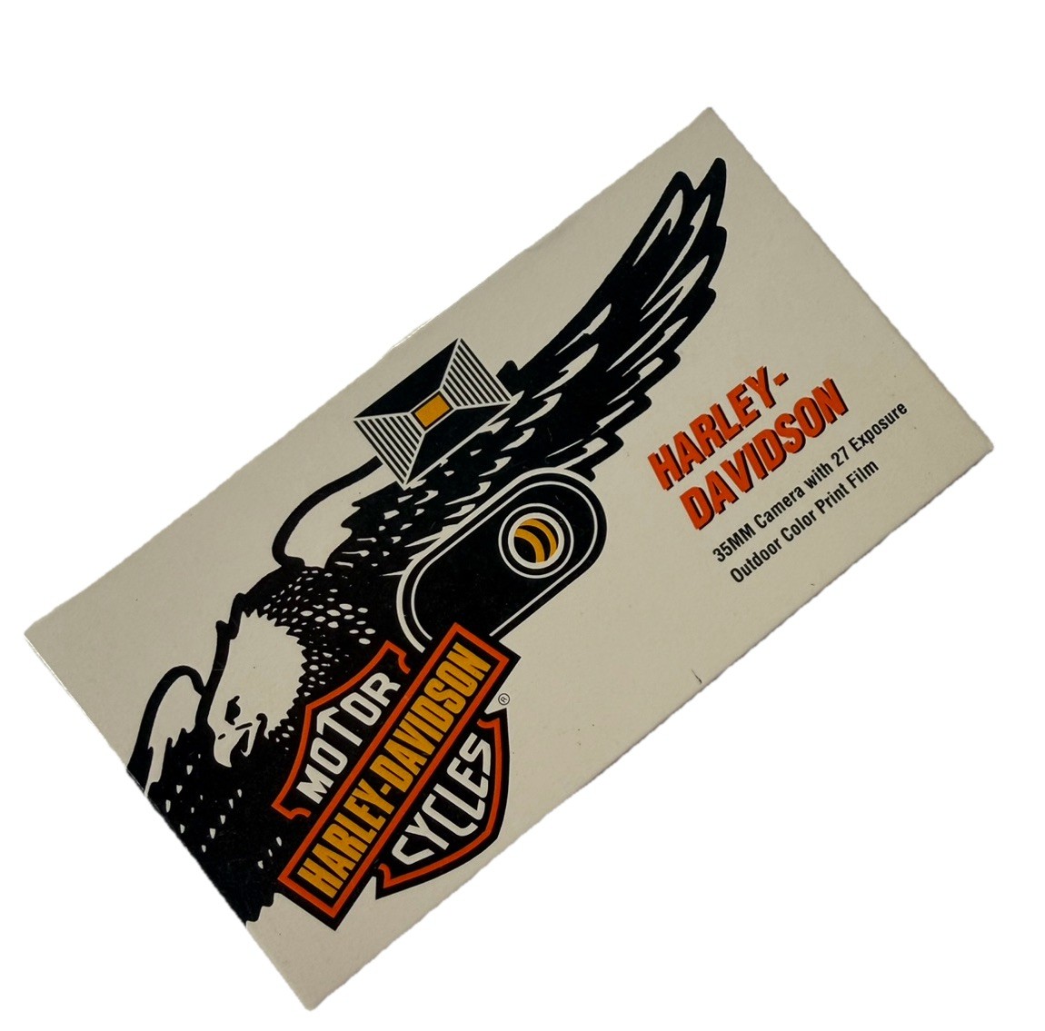 Vtg Harley-Davidson Motor Cycles 35mm Camera Film ISO 400 Original Box 1996