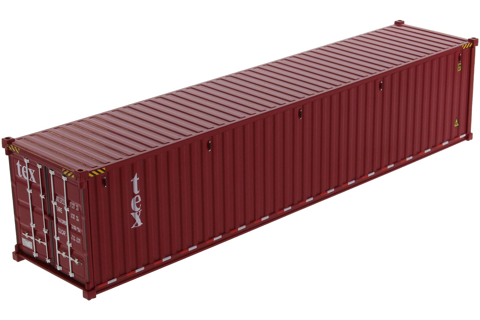 Diecast Masters TEX 40ft Dry Goods Sea Container Burgundy 1/50 Model 91027A