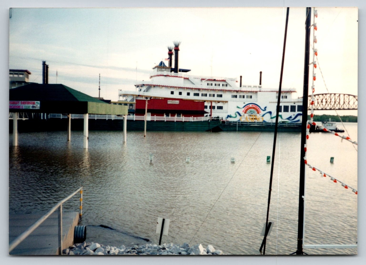 Merv Griffin's Casino Boat 1997 Snapshot Photograph Metropolis Illinois