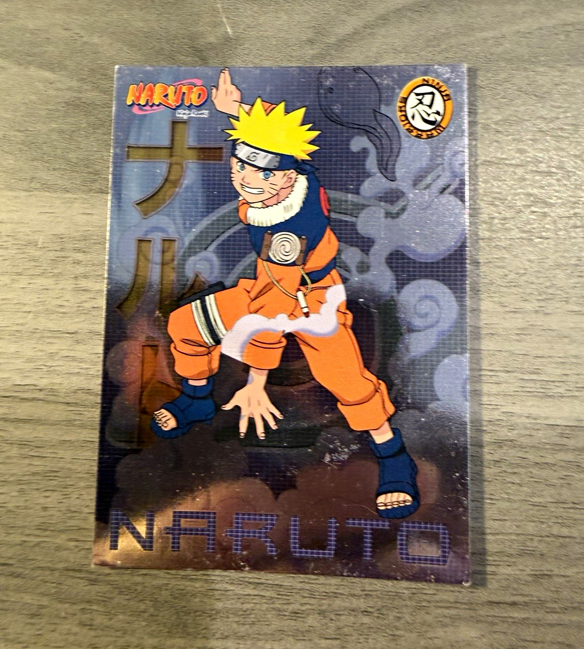 Panini 2002 Naruto NW1 Naruto Uzumaki Hologram Non-Sport Trading Card