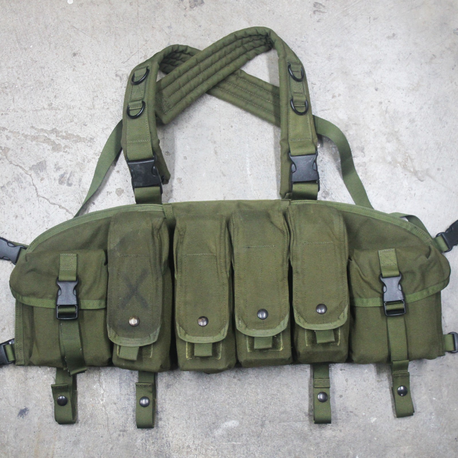 Blackhawk commando chest rig vest RRV harness pouch Oldgen Navy SEAL LBT