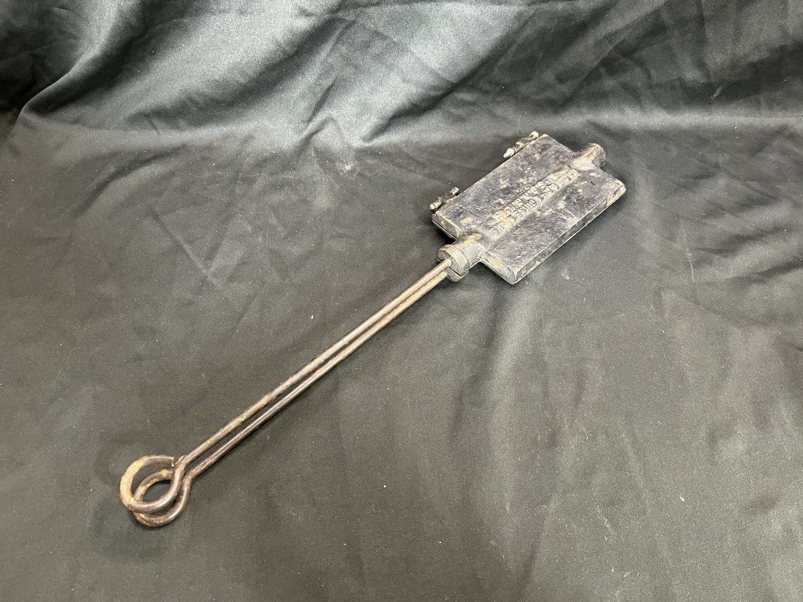 Godin & Cil A Guise Aisne French COOKIE Waffle Press Cast Iron KRUMKOKIE N 15