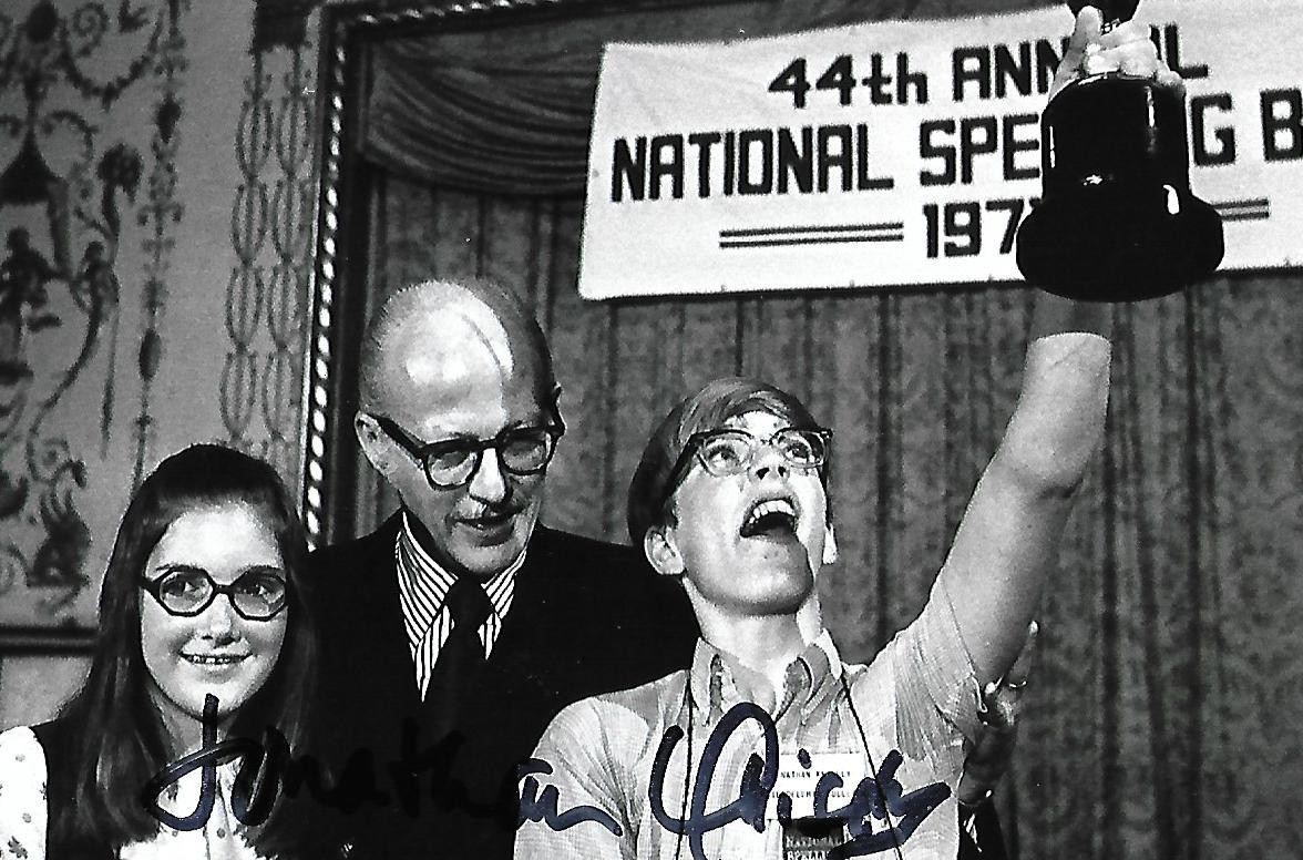 Jonathan Knisely signed 4x6 photo 44th Scripps National Spelling Bee COA LOOK