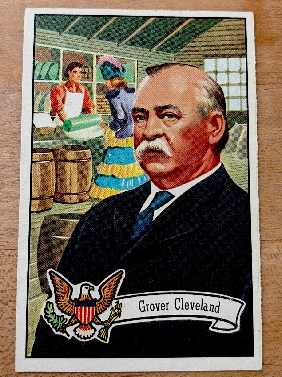 1956 Topps Us Presidents Set-Break # 25 Grover Cleveland EXMINT/NM