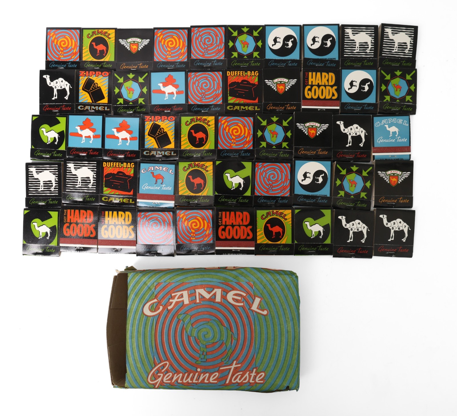 Vintage 1995 Camel Matchbooks 50 Unstruck Original Box