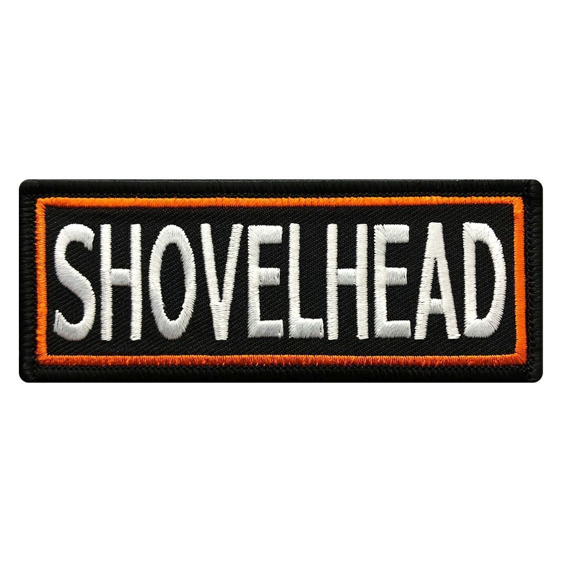 HARLEY DAVIDSON Shovelhead Embroidered Biker Patch 4.0