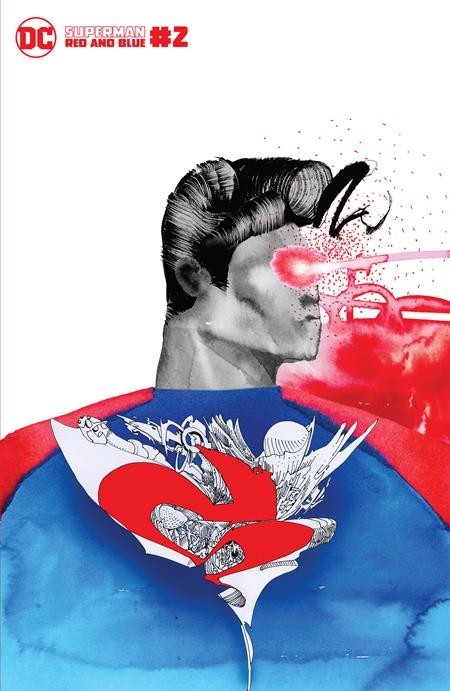 Superman Red and Blue #2 (DC/David Choe Variant) NM+ Superman Red and Blue #2 (DC/David Choe Variant) NM+