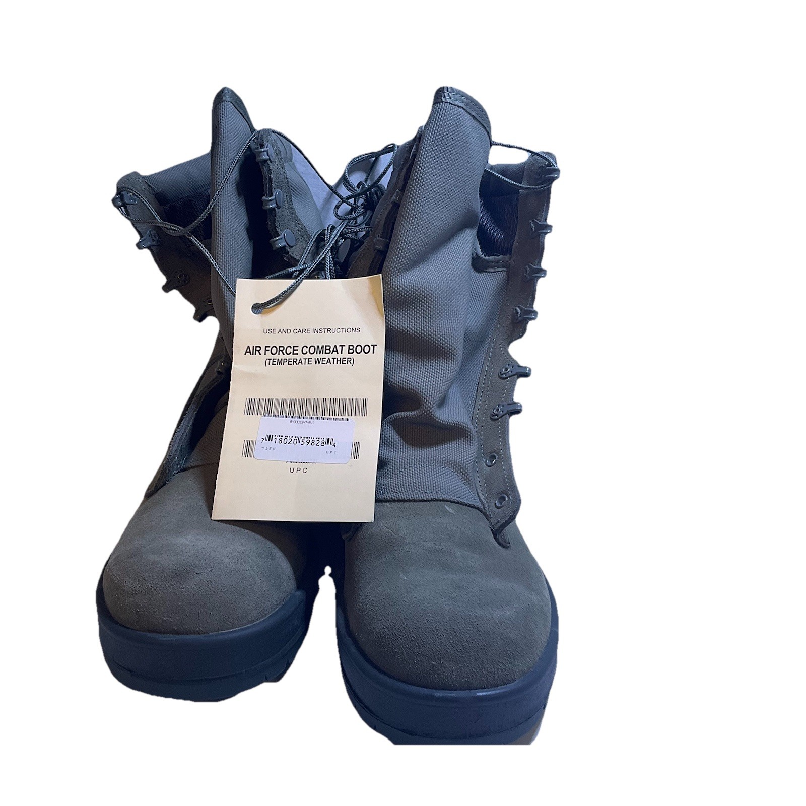Military Combat Boots Air Force Gray Altama Size 9.5W Brand New